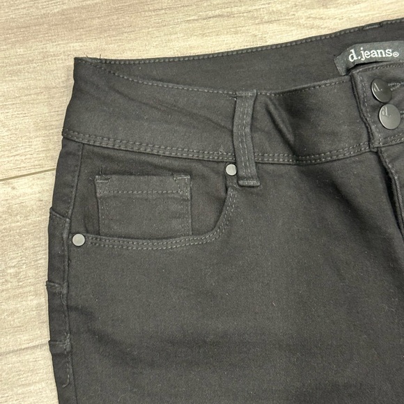 Women's d.jeans 12 Large Jeans Denim Jean Pants Black Skimmer Spandex Stretch - Picture 5 of 8